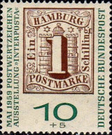 RFA Poste N** Yv: 181/182 Centenaire Du Timbres De Hamburg & De Lübeck (Thème) - Expositions Philatéliques