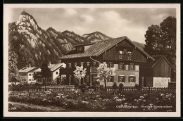 AK Oberammergau, Hotel Pension Sonnenschein  - Oberammergau