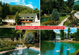 72794888 Manderscheid Eifel Heidsmuehle Springbrunnen Manderscheid - Manderscheid