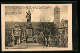 AK Augsburg, Vor Dem Friedensdenkmal  - Augsburg