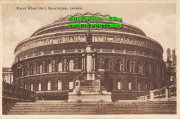 R354896 Royal Albert Hall Kensington London. Post Card. 1927 - Andere & Zonder Classificatie