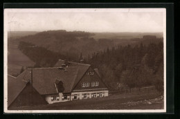 AK Lauenstein I. Sa., Schülerheim Der öffentlichen Höheren Handelslehranstalt Der Dresdner Kaufmannschaft  - Lauenstein