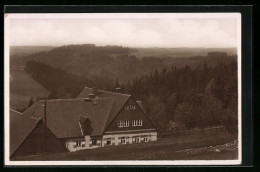 AK Lauenstein I. Sa., Das Schülerheim Der öffentlichen Höheren Handelslehranstalt Der Dresdner Kaufmannschaft  - Lauenstein