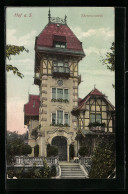 AK Hof I. B., Vor Dem Restaurant Theresienstein  - Sonstige & Ohne Zuordnung