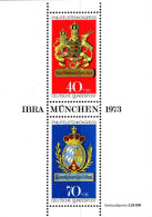 RFA Bloc N** Yv: 8 Mi:9 IBRA München Enseignes De Poste (Thème) - Philatelic Exhibitions