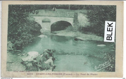 89 . Yonne :  Cussy Les Forges :   Le Pont De Pierre . - Otros & Sin Clasificación