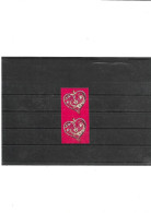 TP Autoadhésif Saint Valentin " De Tout Coeur" Hermès 2013 N° 788 X 2 Année 2013 N** Support Blanc - Unused Stamps