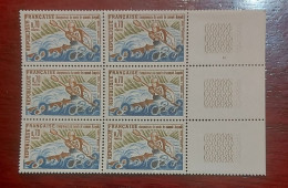 France 1969 Bloc De 6 Timbres Neuf** YV N° 1609 Canoé Kayak - Mint/Hinged