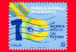 ITALIA - Usato - 2023 - 100 Anni Del Consiglio Nazionale Delle Ricerche – CNR - Logo - B - 2021-...: Usados