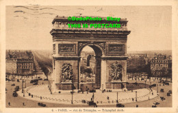 R355426 Paris. Triumphal Arch. A. Leconte. Les Editions Artistiques A. L. Paris - World