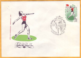 1976 USSR  FDC  Olympic Games. Montreal - 1976. Athletics. Discus Throwing. - FDC