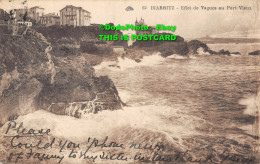 R355434 Biarritz. Effet De Vagues Au Port Vieux. C. A. P. C Alsacienne Des Arts - World