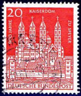 RFA Poste Obl Yv: 238 Mi:366 Kaiserdom Zu Speyer (Beau Cachet Rond) (Thème) - Churches & Cathedrals