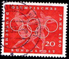 RFA Poste Obl Yv: 207 Mi:334 Olympisches Jahr Disque & Javelot (Beau Cachet Rond) (Thème) - Atletica