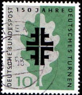 RFA Poste Obl Yv: 163 Mi:292 150 Jahre Deutsches Turnen (Beau Cachet Rond) (Thème) - Gymnastiek