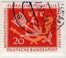 RFA Poste Obl Yv: 133 Mi:254 Flora & Philatelie Köln (Beau Cachet Rond) (Thème) - Otros & Sin Clasificación