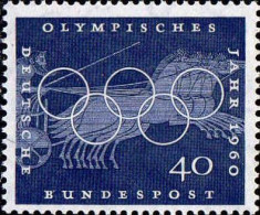 RFA Poste N** Yv: 208 Mi:335 Olympisches Jahr Char Antique (Thème) - Caballos