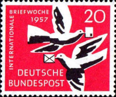 RFA Poste N** Yv: 148 Mi:276 Internationale Briefwoche Pigeons Voyageurs (Thème) - Pigeons & Columbiformes