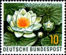 RFA Poste N** Yv: 146 Mi:274 Schützt Die Pflanzen Nymphaea Alba (Thème) - Other & Unclassified