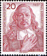 RFA Poste N** Yv: 132 Mi:253 Paul Gerhardt Théologien Luthérien (Thème) - Theologen