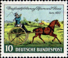 RFA Poste N** Yv:  47 Mi:160 Briefpostbeförderung Turn & Taxis (Thème) - Stamp's Day