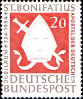 RFA Poste N** Yv:  75 Mi:199 St Bonifacius (Thème) - Christendom