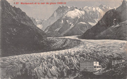 74-MONTANVERT ET LA MER DE GLACE-N°LP5132-G/0207 - Andere & Zonder Classificatie