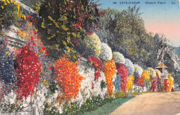 06-COTE D AZUR CHEMIN FLEURI-N°LP5132-F/0361 - Sonstige & Ohne Zuordnung