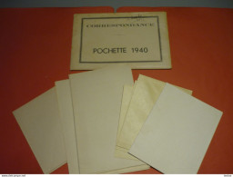 WW2 - Pochette De 1940 , Pour Le Courrier Et La Correspondance Du Soldat Français - Weltkrieg 1939-45