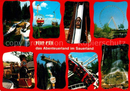 72793277 Bestwig Fort Fun Abenteuerland Wasserfall Riesenrad Sommerrodelbahn Ach - Altri & Non Classificati