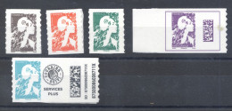 Mariannes De L'avenir Séries Adhésives De Feuilles (F224) - Unused Stamps