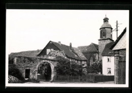 AK Lippoldsberg A. D. Weser, Altes Tor An Der Kirche  - Andere & Zonder Classificatie