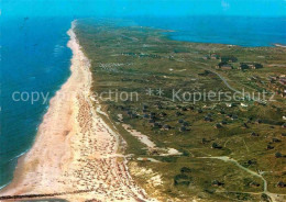 72793127 Hoernum Sylt Fliegeraufnahme Strand Mit Kersigsiedlung  Hoernum - Andere & Zonder Classificatie