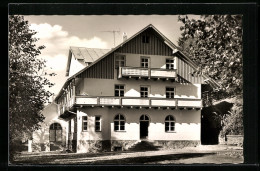 AK Oberwarmensteinach, Berliner Schullandheim Haus Bergfriede  - Autres & Non Classés