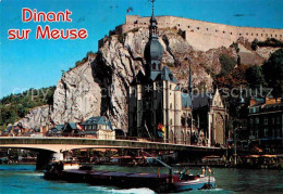 72792692 Dinant Sur Meuse Kirche Collegiale Notre Dame Maas Bruecke Zitadelle Di - Dinant