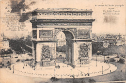 75-PARIS ARC DE TRIOMPHE-N°4188-F/0333 - Triumphbogen
