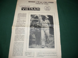 GUERRE DU VIETNAM : " VICTOIRE POUR LE VIETNAM " JOURNAL DES COMITES VIETNAM DE BASE , LE N ° 1 - Desde 1950
