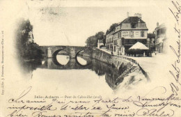 ISLE ADAM  Pont Du Cabouillet(Aval) Pionnière RV Cachet Fabrique De Bijouteie Vve TURPIN é BLEUER  191 Rue Du Temple PAR - L'Isle Adam