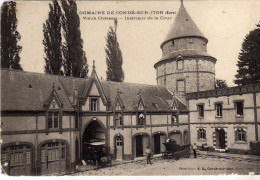 Condé Sur Iton Vieux Chateau Interieur De La Cour Pres Breteuil - Andere & Zonder Classificatie