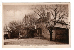 Lardiers , Place De L'église Et Du Chateau - Autres & Non Classés