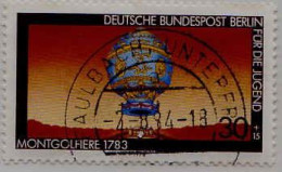 Berlin Poste Obl Yv:524/527 Pour La Jeunesse Aéronautique (TB Cachet Rond) (Thème) - Avions