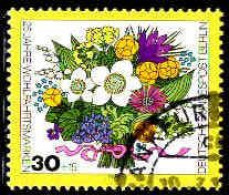 Berlin Poste Obl Yv:437/440 Bienfaisance Bouquets De Fleurs (cachet Rond) (Thème) - Autres & Non Classés