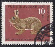 Berlin Poste Obl Yv:267/270 Pour La Jeunesse Animaux à Fourrure (cachet Rond) (Thème) - Altri & Non Classificati