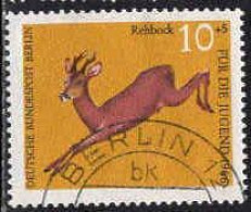 Berlin Poste Obl Yv:253/256 Pour La Jeunesse Gibier à Poils (TB Cachet Rond) (Thème) - Selvaggina