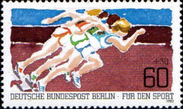 Berlin Poste N** Yv:625/626 Pour Le Sport Sourse & Volley-ball (Thème) - Sonstige & Ohne Zuordnung