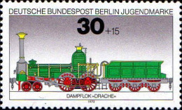 Berlin Poste N** Yv:452/455 Pour La Jeunesse Locomotives (Thème) - Treni