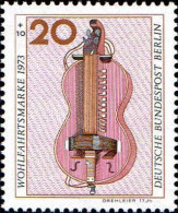 Berlin Poste N** Yv:423/426 Bienfaisance Instruments De Musique (Thème) - Music