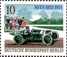 Berlin Poste N** Yv:370/373 Cinquantenaire De La Course Automobile AVUS Berlin (Thème) - Automobile