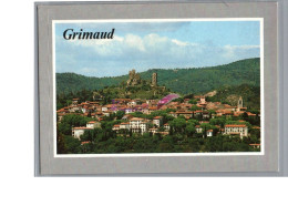 GRIMAUD 83 - Vue Générale De La Ville Carte Vierge - Other & Unclassified