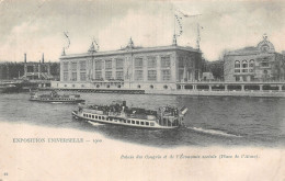 75-PARIS EXPOSITION UNIVERSELLE 1900 PALAIS DES CONGRES-N°LP5134-F/0363 - Tentoonstellingen